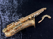 Vintage Vito Tenor Saxophone in Gold Lacquer, Made in France, Serial #22412 - For Repair or Parts